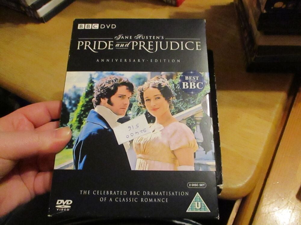 BBC Pride & Prejudice 2 Disc Anniversary Edition - DVD - LN Disc - VGC Case - Pal (S2400516)