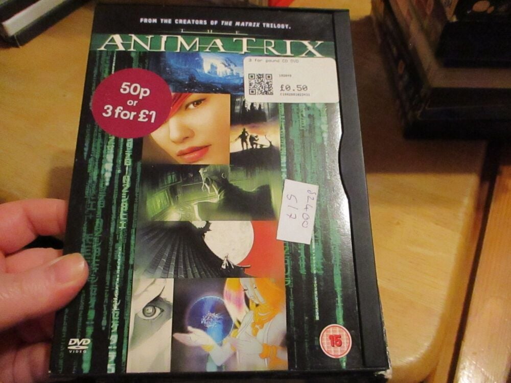 The Animatrix - DVD - Dusty/LN Disc - VGC Case - Pal (S2400517)