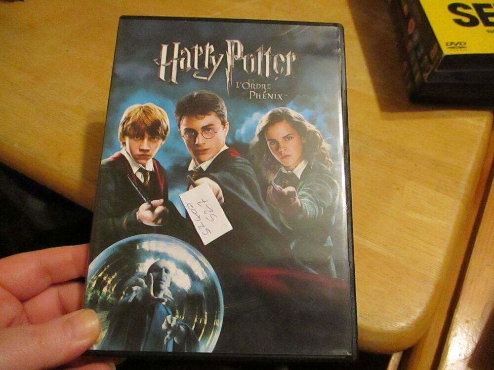 Harry Potter and the Order Of The Phoenix (French- HP et L'ordre du Phenix) - DVD - LN Disc - VGC Case - Pal (S2400527)