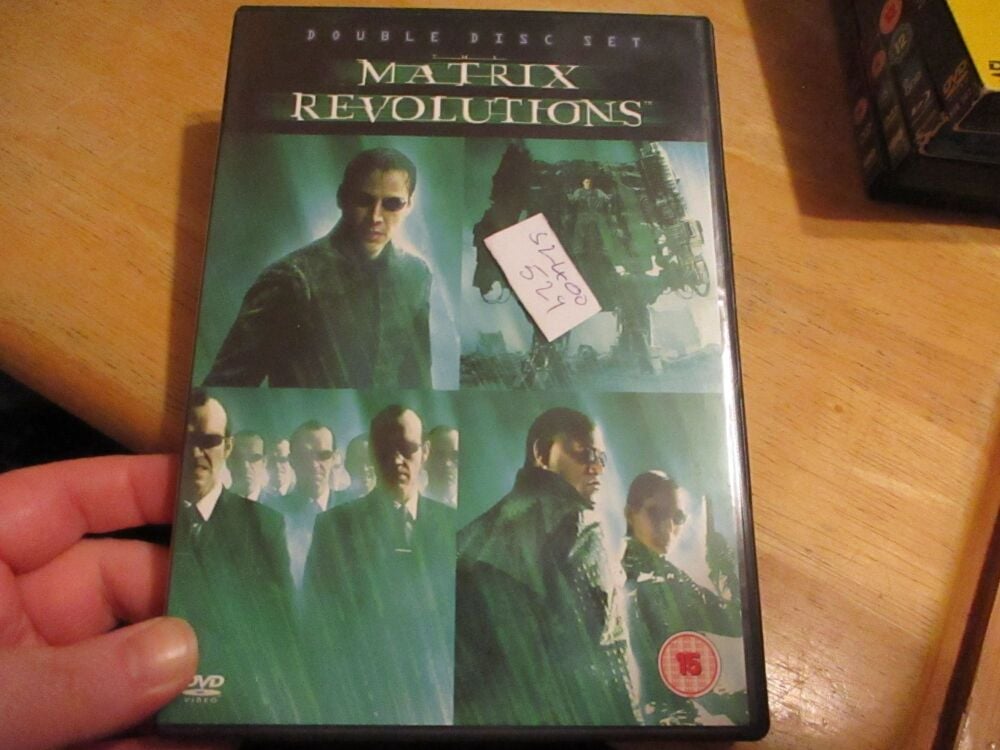 Matrix Revolutions - DVD - FP/LN Disc - VGC Case - Pal (S2400529)