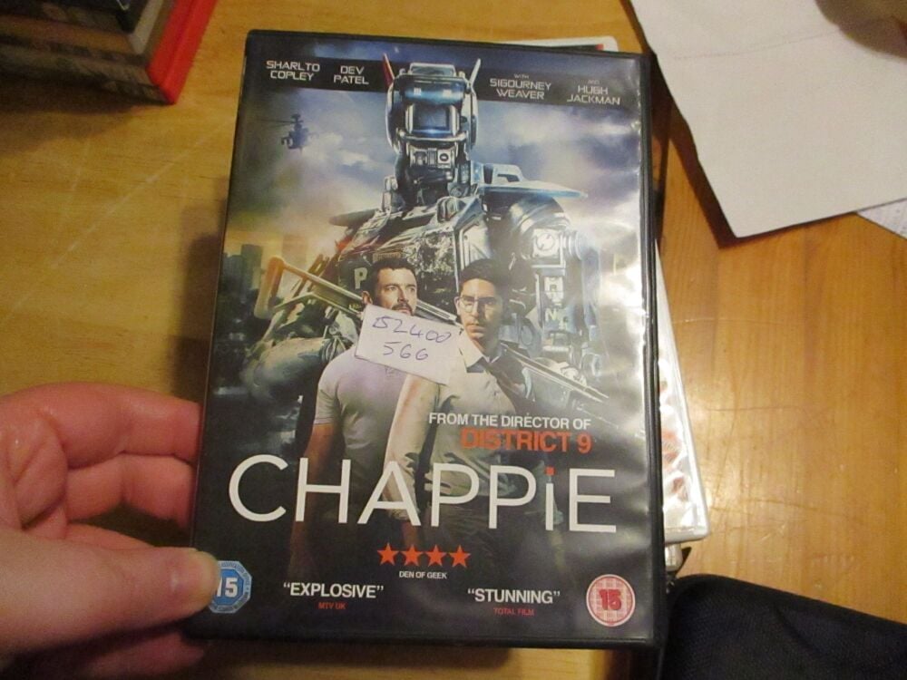 Chappie - DVD - LN Disc - VGC Case - Pal (S2400566)