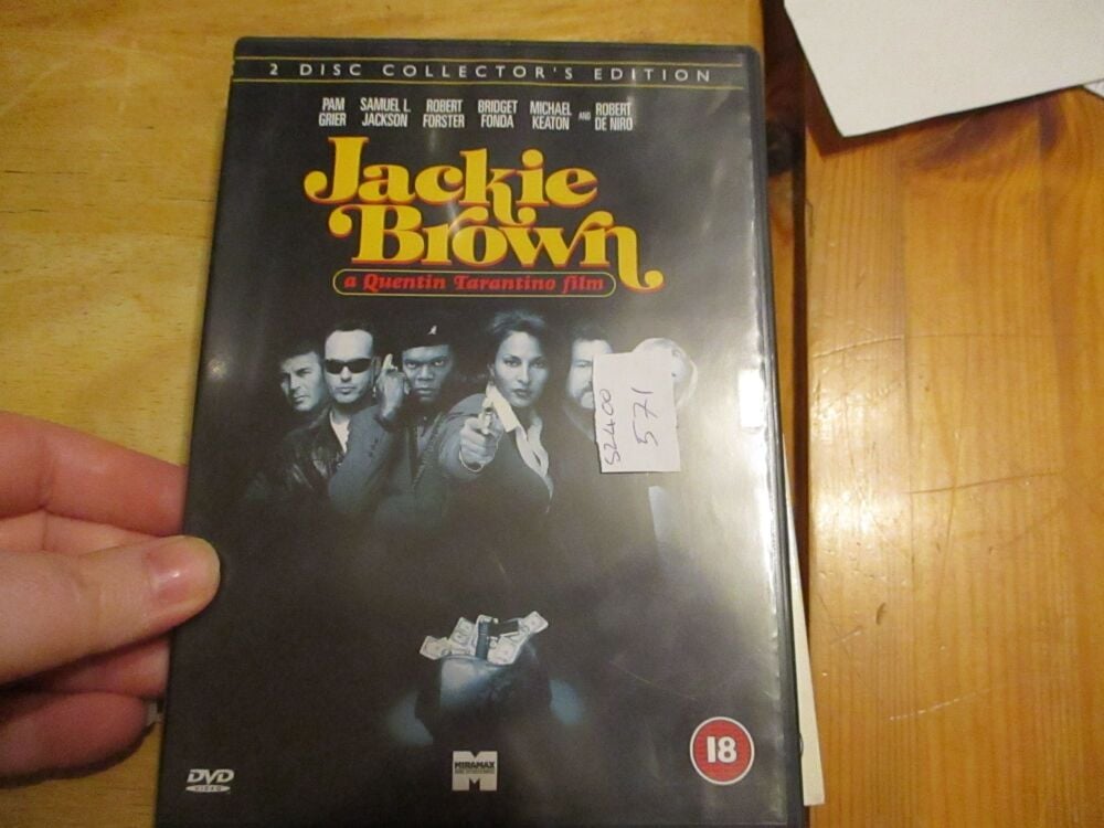 Jackie Brown Collectors Edition - DVD - LN Disc - VGC Case - Pal (S2400571)