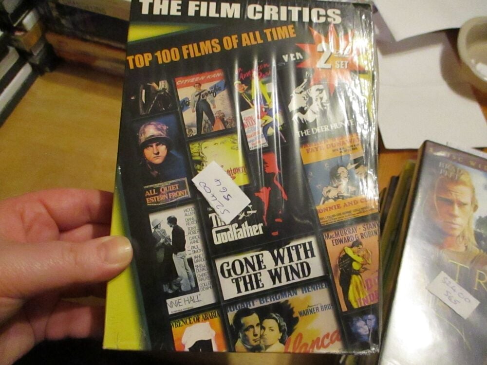 The Film Critics Top 100 Films Of All Time - 2 Disc Set - DVD - LN/FS Disc - VGC Case - Pal (S2400564)