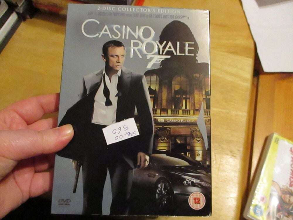 Casino Royale 2 Disc Collectors Edition - James Bond 007 - DVD - LN Disc - VGC Case - Pal (S2400560)