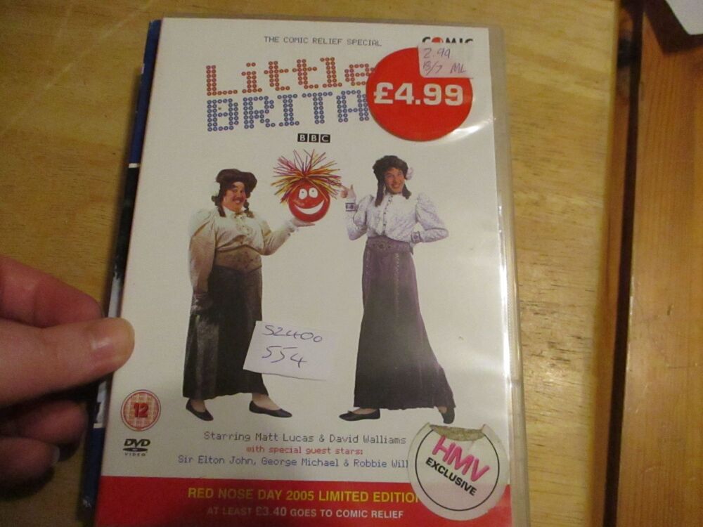 Little Britain Comic Relief Special - Red Nose Day 2005 - DVD - HSM Disc - VGC Case - Pal (S2400554)