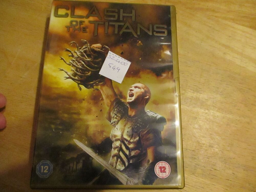 Clash Of The Titans - DVD - LN Disc - VGC Case - Pal (S2400549)