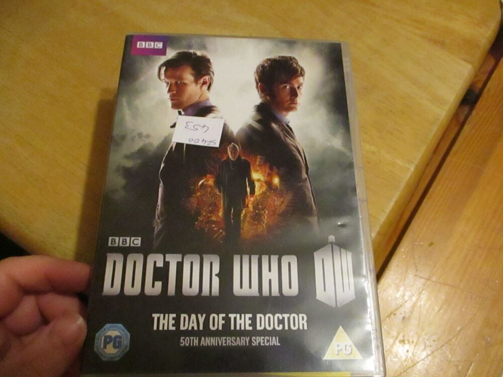 Doctor Who - The Day Of The Doctor - 50th Anniversary Special - DVD - VLSS Disc - VGC Case - Pal (S2400453)