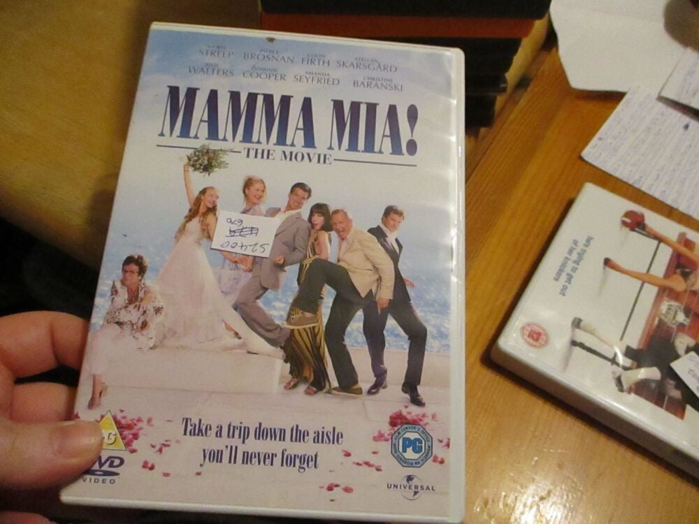 Mamma Mia! - DVD - LN Disc - VGC Case - Pal (S2400670)