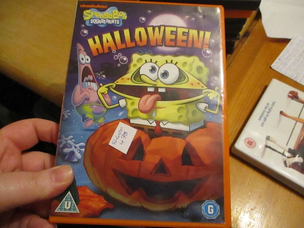 Sponge Bob Square Pants Halloween - DVD - VLSS/FP Disc - VGC Case - Pal (S2400478)