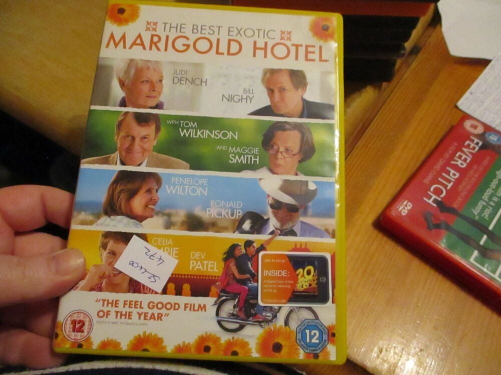 The Best Exotic Marigold Hotel - DVD - FP/LM Disc - VGC Case - Pal (S2400472)