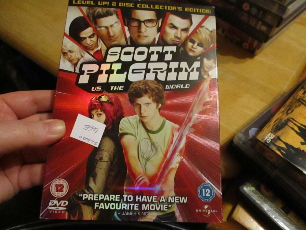 Scott Pilgrim Vs The World - 2 Disc Collectors Edition - DVD - FP/Dusty Disc - VGC Case - Pal (S2400465)