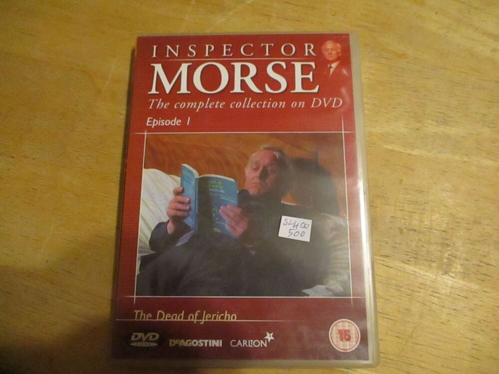 Inspector Morse Complete Ep 1 "The Dead Of Jericho" - DVD - LN Disc - VGC Case - Pal (S2400500)