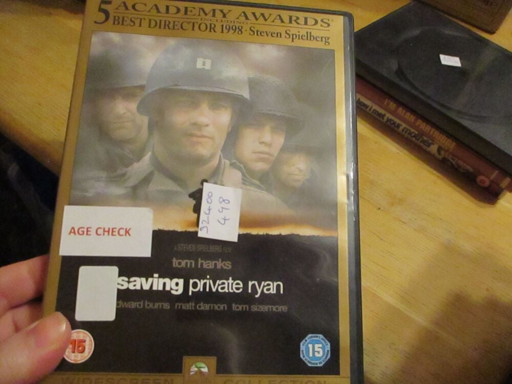 Saving Private Ryan - DVD - VLSS/FP Disc - VGC Case - Pal (S2400498)