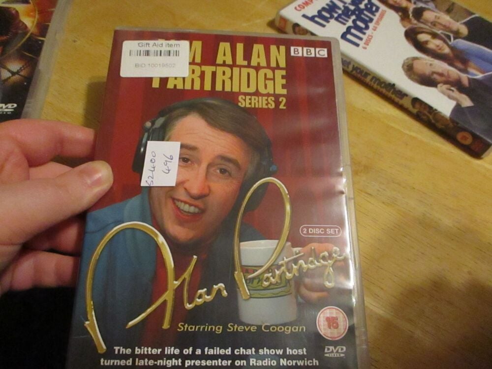 I'm Alan Partridge - Season 2 - DVD - FS/Dusty/VLSS Disc - VGC Damaged Case - Pal (S2400496)