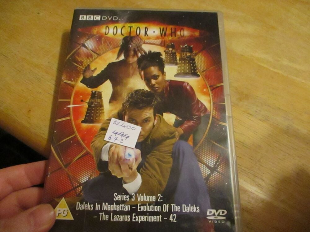 Doctor Who Series 3 Vol 2 - DVD - LN Disc - VGC Case - Pal (S2400472)