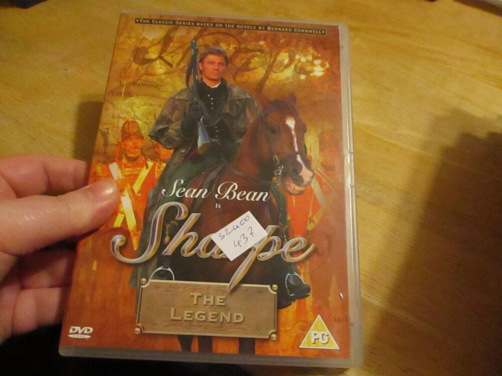 Sean Bean is Sharpe - The Legend - DVD - LN Disc - VGC Case - Pal (S2400437)