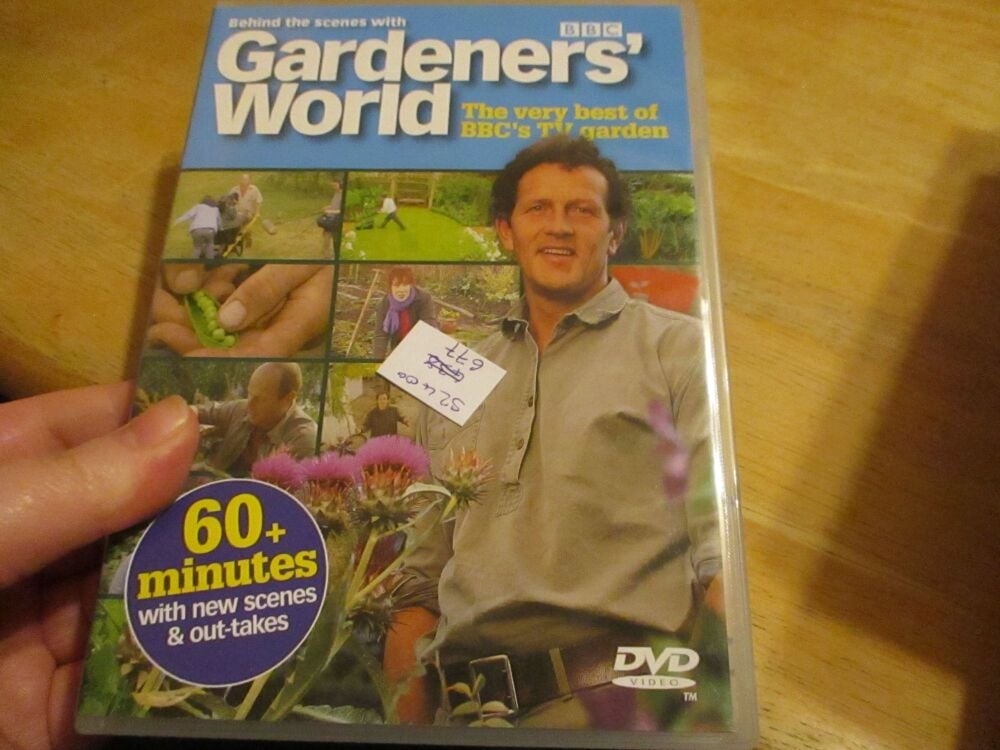 Behind The Scenes with Gardeners World - The Very Best Of - DVD - FS Disc - VGC Case - Pal (S2400677)