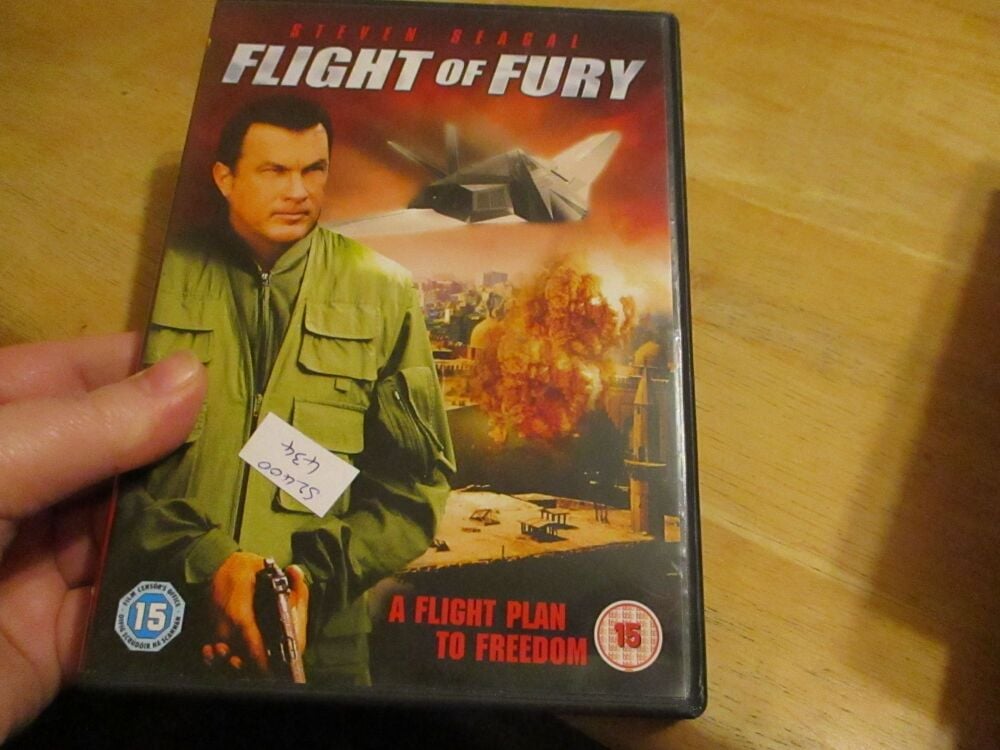 Flight Of Fury - DVD - LN Disc - VGC Case - Pal (S2400434)