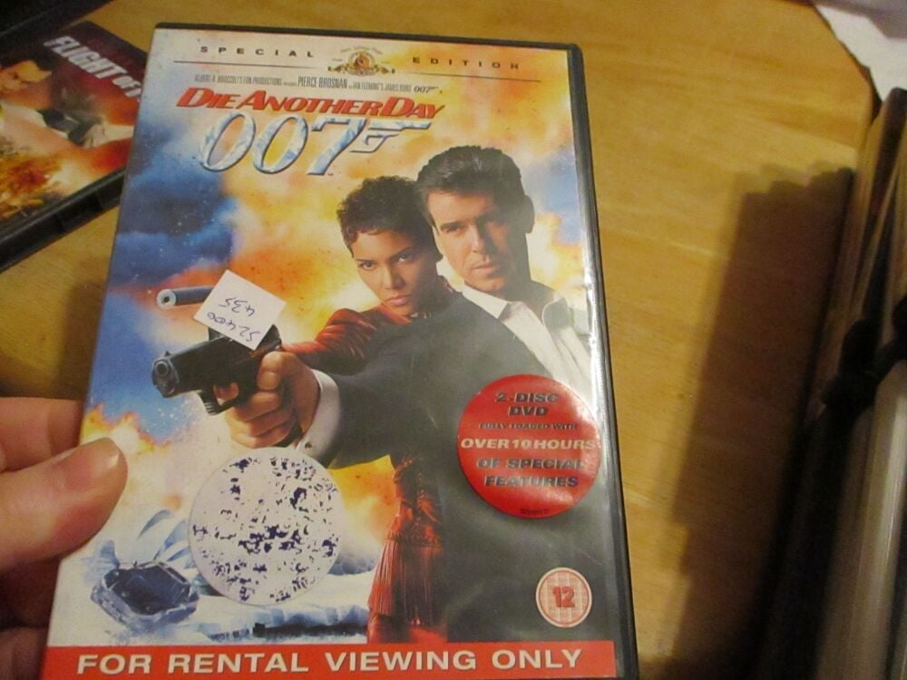 Die Another Day - Rental Copy - DVD - VLSS/FP Disc - VGC Case - Pal (S2400435)