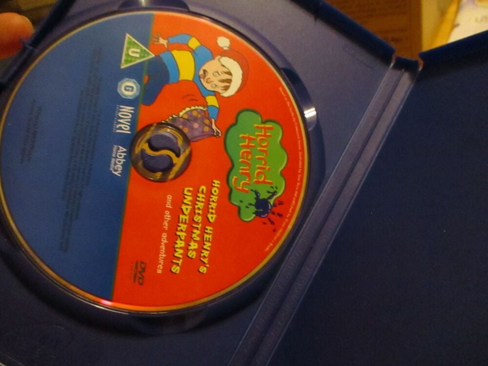 Horrid Henry's Christmas Underpants - DVD - HSM Disc - VGC NOC Case - Pal (S2400673)