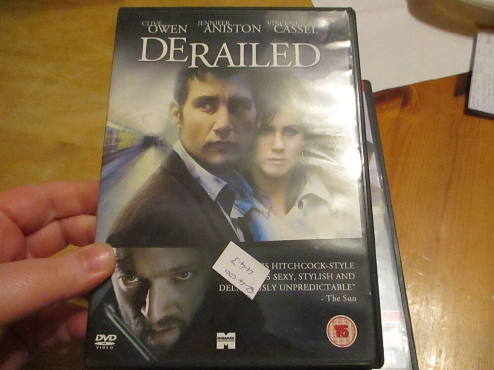 Derailed - DVD - LN Disc - VGC Case - Pal (S2400443)