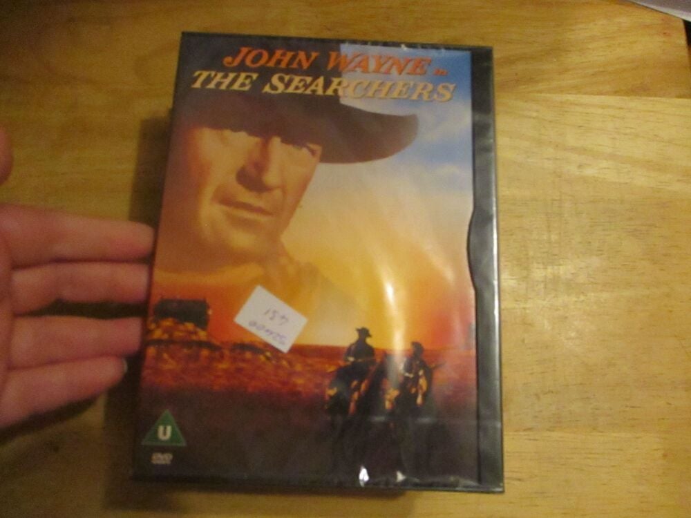 John Wayne - The Searchers - DVD - SEALED Disc - VGC Case - Pal (S2400431)