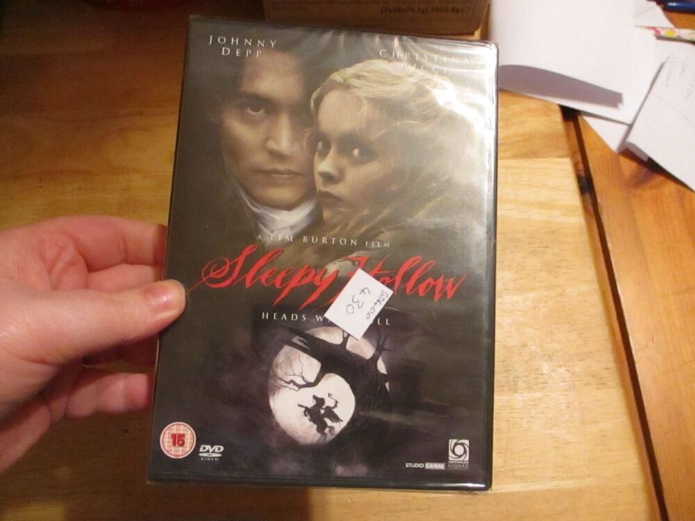 Sleepy Hollow - DVD - SEALED Disc - VGC Case - Pal (S2400430)