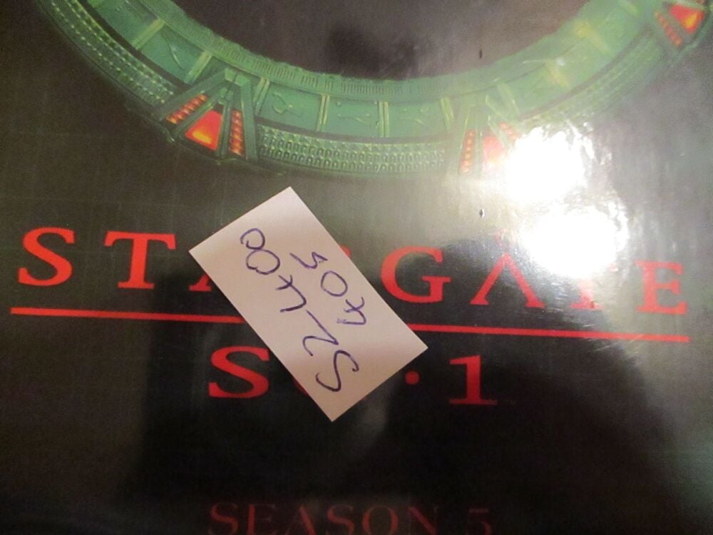 Stargate SG1 Complete Season 5 Box Set - DVD - SEALED Disc - VGC Case - Pal (S2400405)