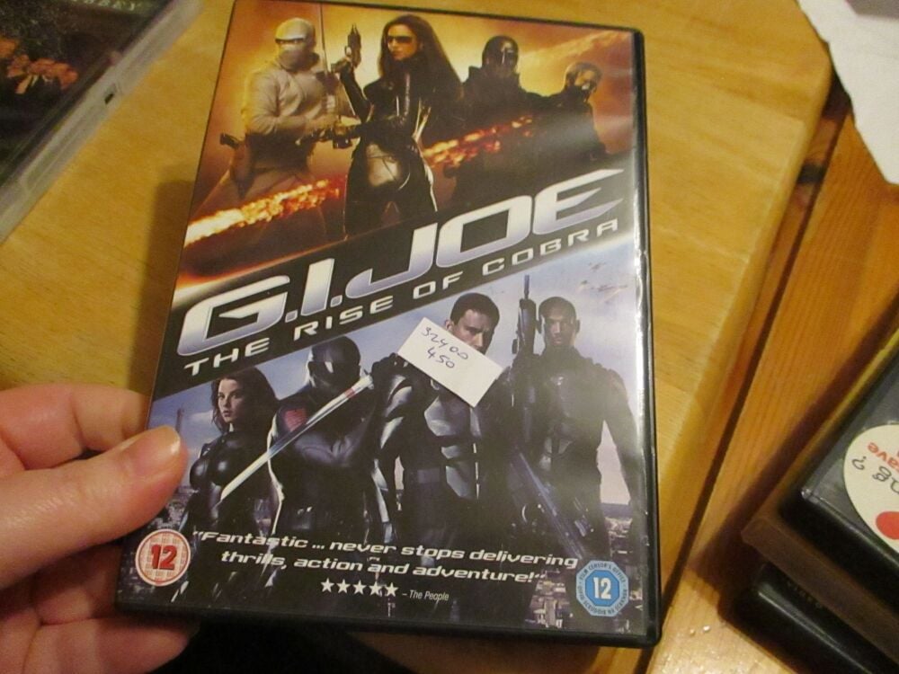 G.I Joe - The Rise Of Cobra - DVD - FP Disc - VGC Case - Pal (S2400450)