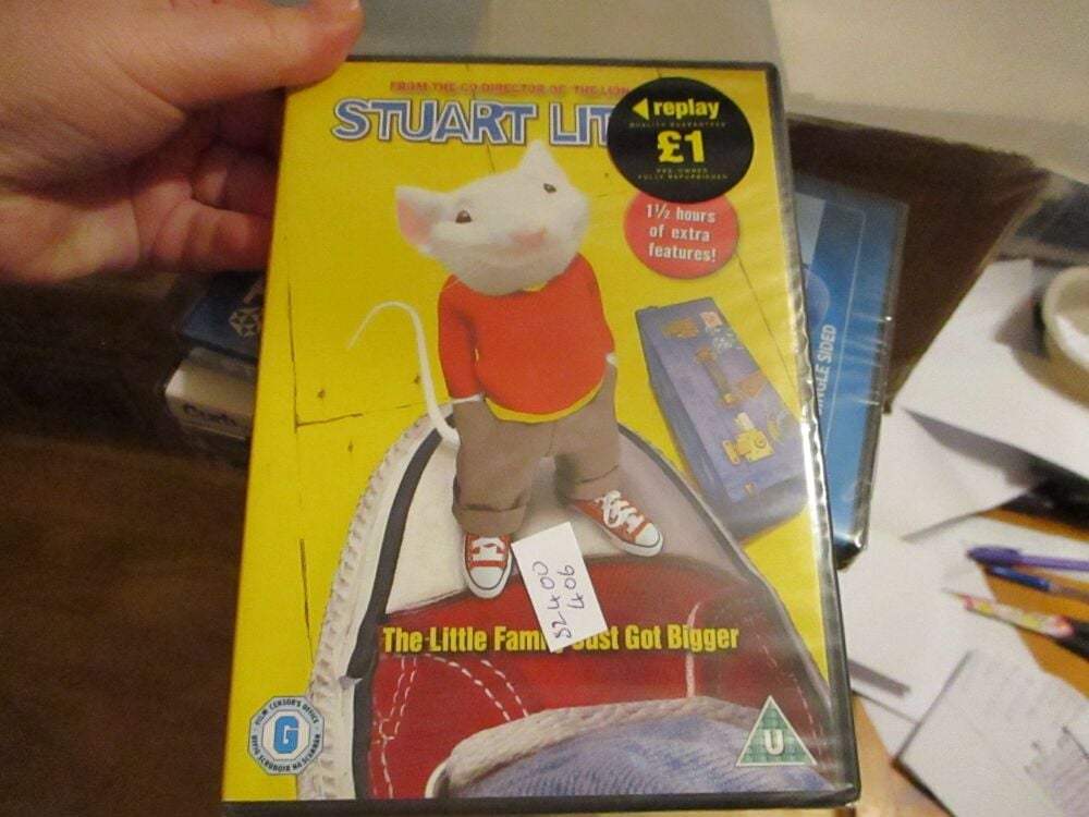 Stuart Little - DVD - SEALED Disc - VGC Case - Pal (S2400406)