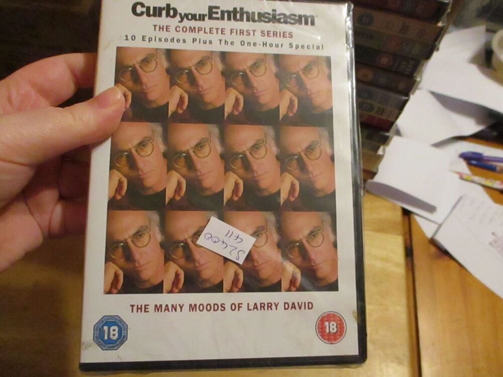 Curb Your Enthusiasm - Complete First Series - DVD - SEALED Disc - VGC Case - Pal (S2400411)