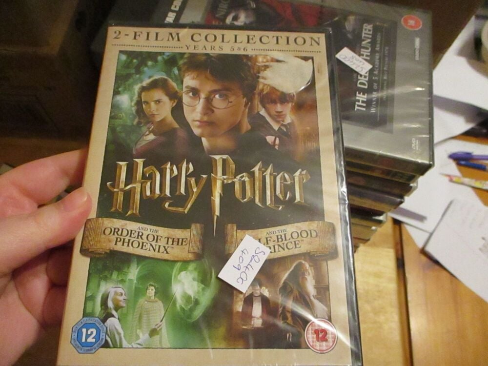 Harry Potter Years 5&6 - 2 Film Collection - The Order Of The Phoenix & The Half-Blood Prince - DVD - SEALED Disc - VGC Case - Pal (S2400409)