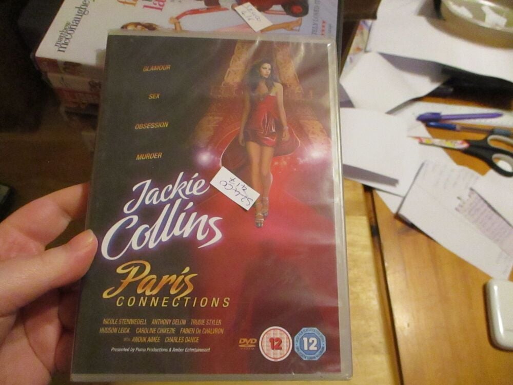 Jackie Collins - Paris Connections - DVD - SEALED Disc - VGC Case - Pal (S2400417)