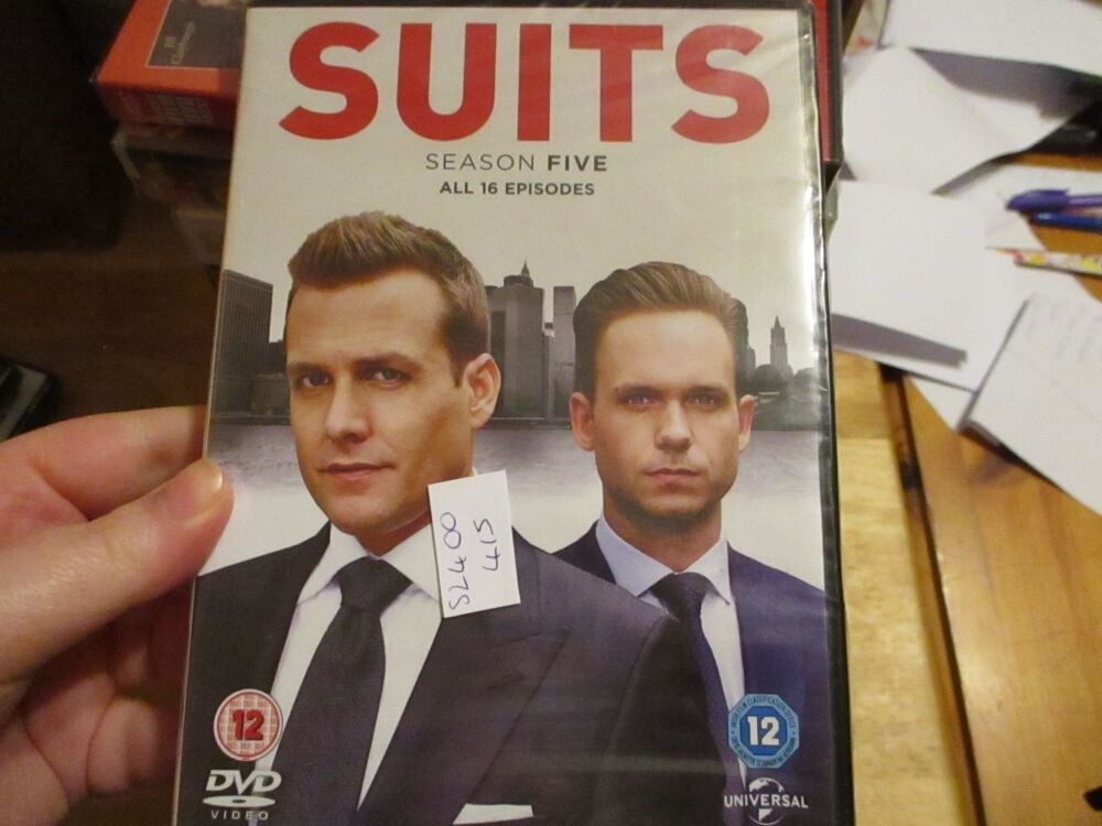 Suits - Season Five Complete - DVD - SEALED Disc - VGC Case - Pal (S2400415)