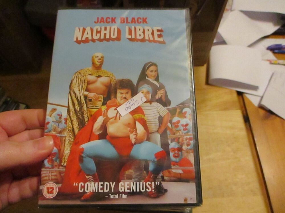 Nacho Libre - Jack Black - DVD - SEALED Disc - VGC Case - Pal (S2400421)