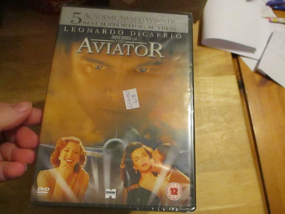 The Aviator - DVD - SEALED Disc - VGC Case - Pal (S2400418)