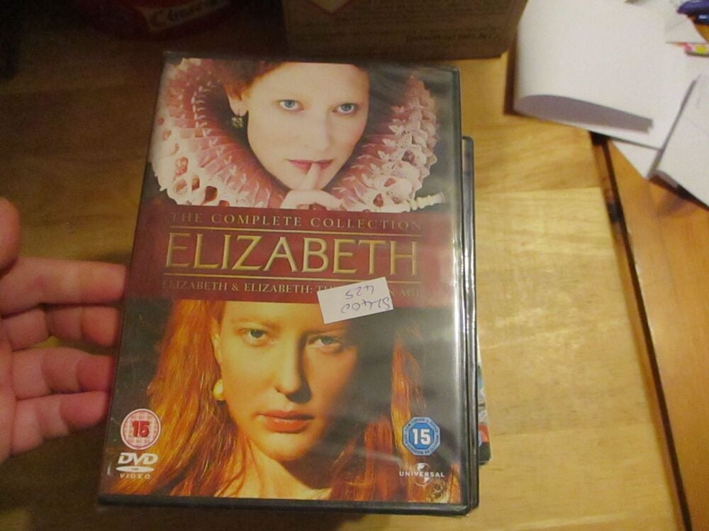 The Complete Collection - Elizabeth & Elizabeth the golden age - DVD - SEALED Disc - VGC Case - Pal (S2400425)