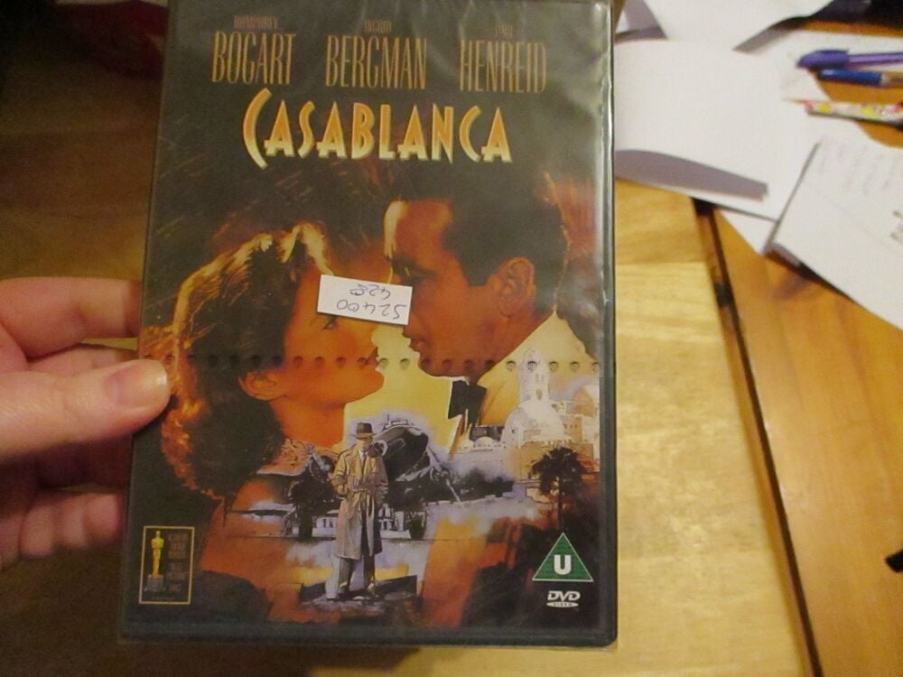 Casablanca - DVD - SEALED Disc - VGC Case - Pal (S2400428)