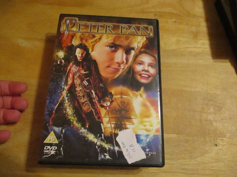 Peter Pan - DVD - Dusty Disc - VGC Case - Pal (S2400118)