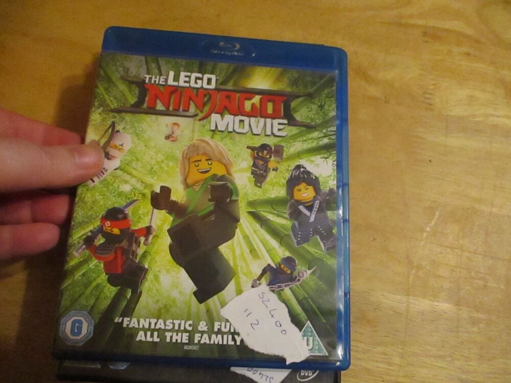 The Lego Ninjago Movie - Bluray - LN Disc - VGC Case - Pal (S2400112)