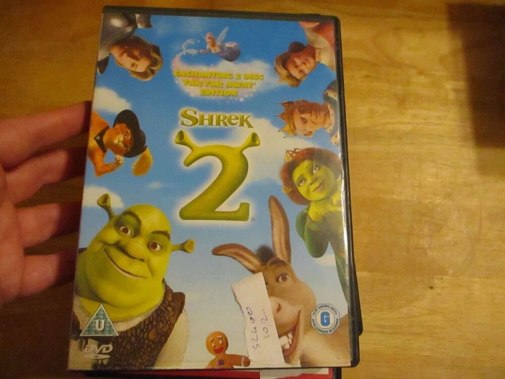 Shrek 2 - 2 Disc Special - DVD- FS/FP Disc - VGC Case - Pal (S2400102)