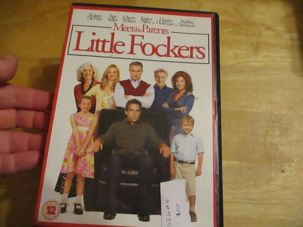 Meet The Parents - Little Fockers - DVD- FP Disc - VGC Case - Pal (S2400100)