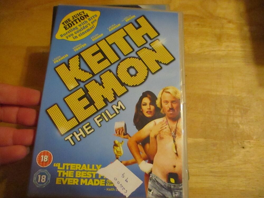 Keith Lemon - The Juicy Edition - The Film - DVD- LN Disc - VGC Case - Pal (S240099)