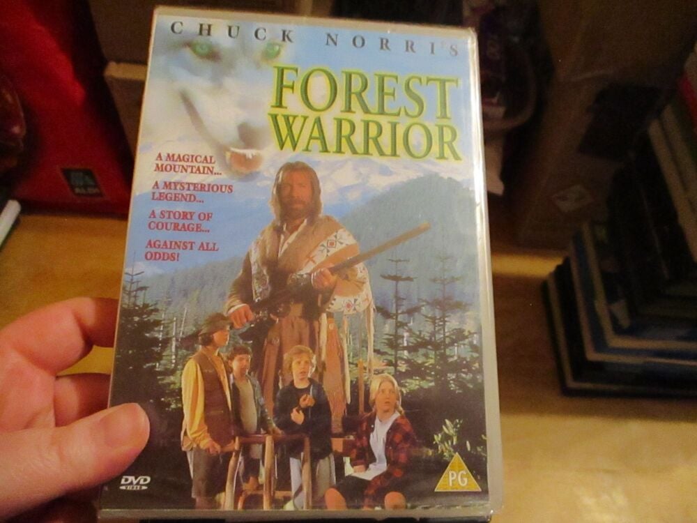 Chuck Norris - Forest Warrior - DVD- SEALED Disc - VGC Case - Pal (S240081)