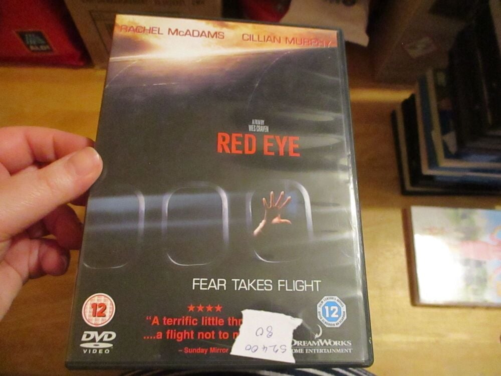 Red Eye - DVD- FP Disc - VGC Case - Pal (S240080)