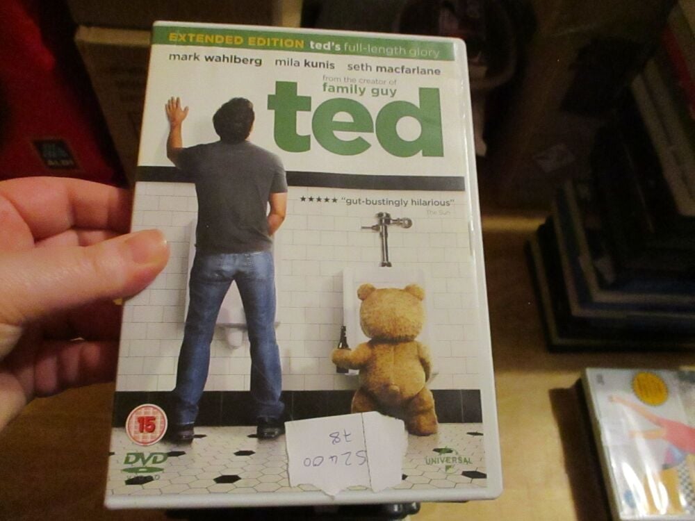 Ted - Extended Edition - DVD- HSM/SS Disc - VGC Case - Pal (S240078)