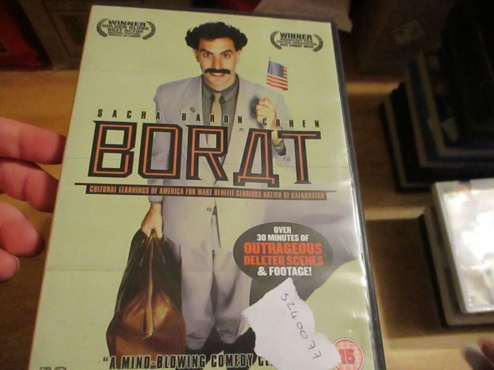 Borat - DVD- LM Disc - VGC Case - Pal (S240077)