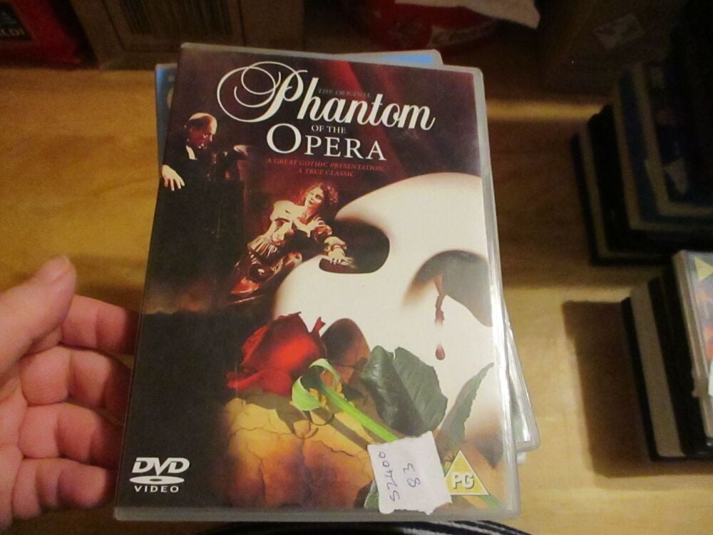 Phantom Of The Opera - DVD- LM Disc - VGC Case - Pal (S240083)