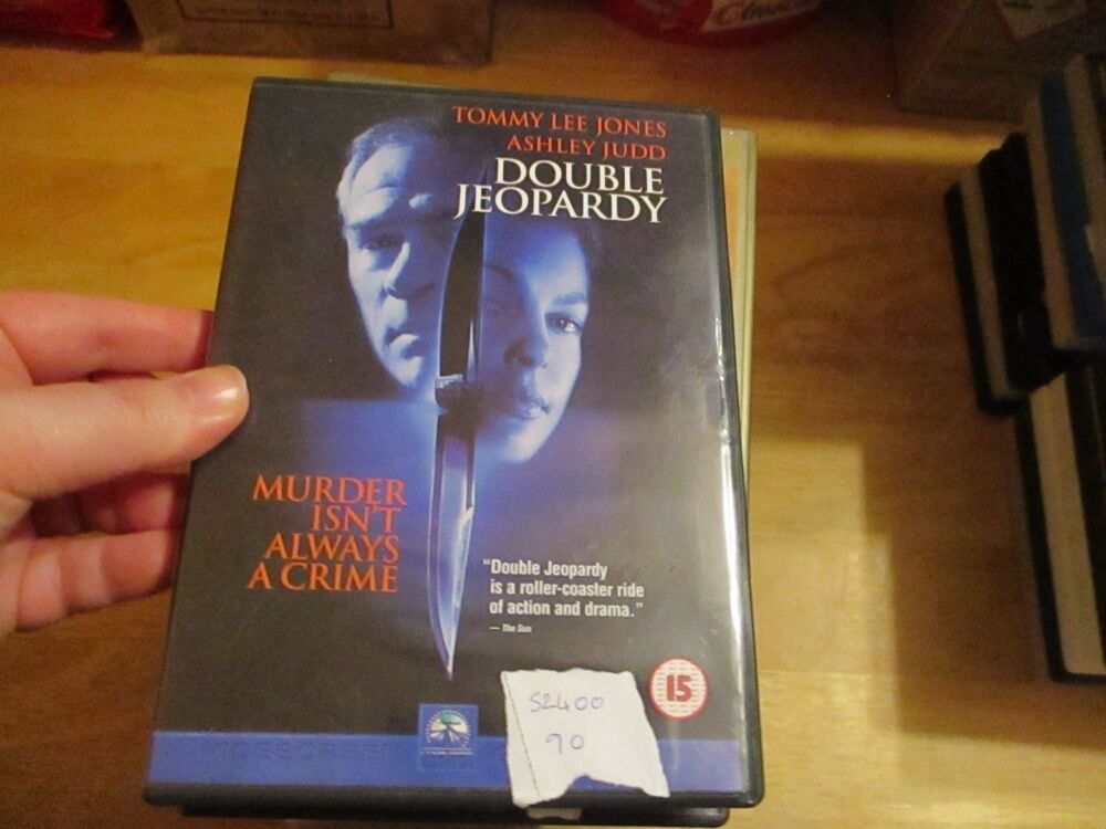 Double Jeopardy - DVD - LM - VGC Case - Pal (S240090)