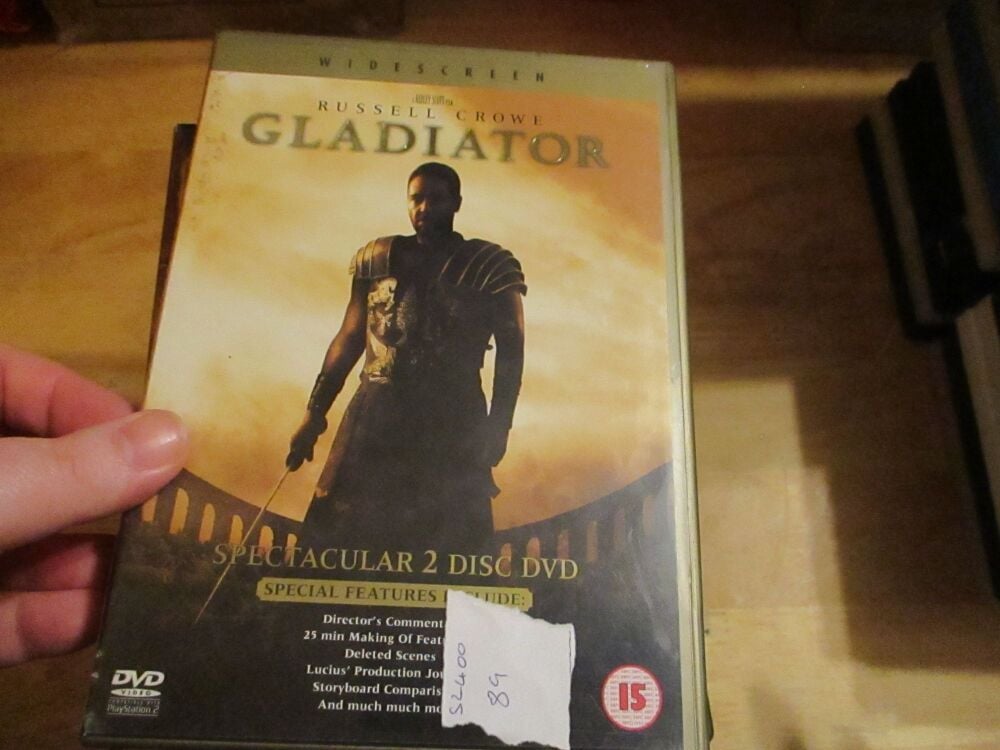 Gladiator - Disc 1 Only - DVD - PC- VGC Case - Pal (S240089)